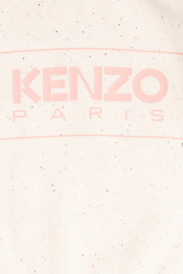 Kenzo Kids T-shirt New Balance Essentials Graphic preto branco
