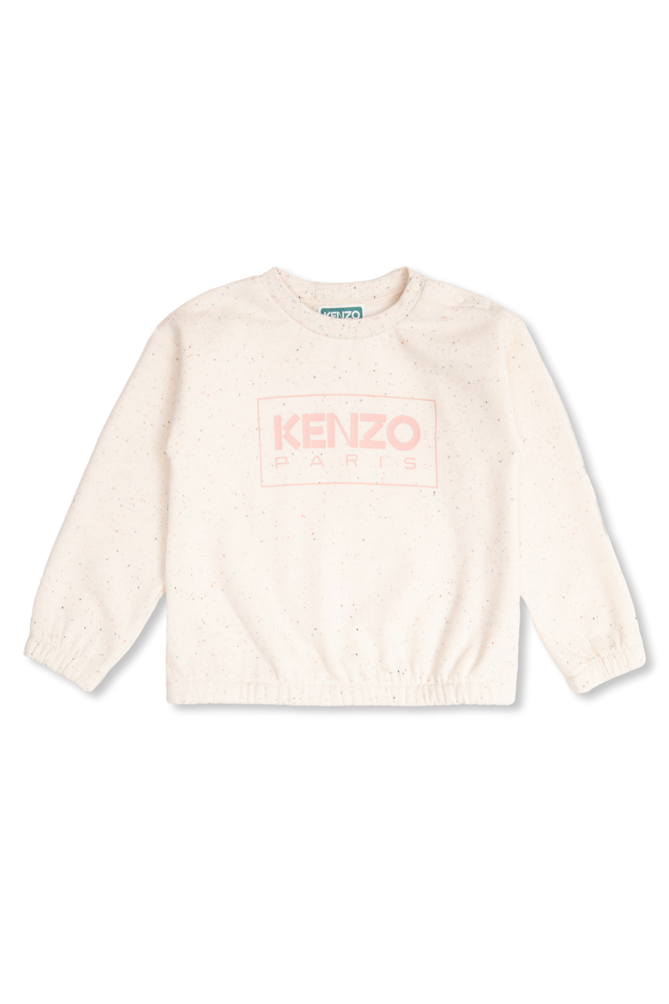 Kenzo Kids ASOS LUXE Mörkgrå mys-t-shirt med öppen rygg