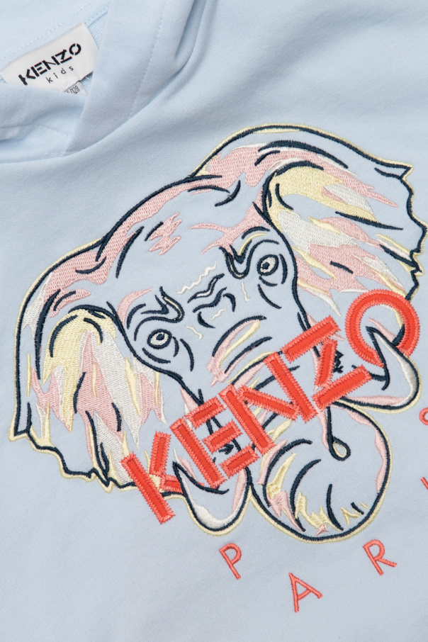 Kenzo Kids Sportswear Club Fleece sweatshirt