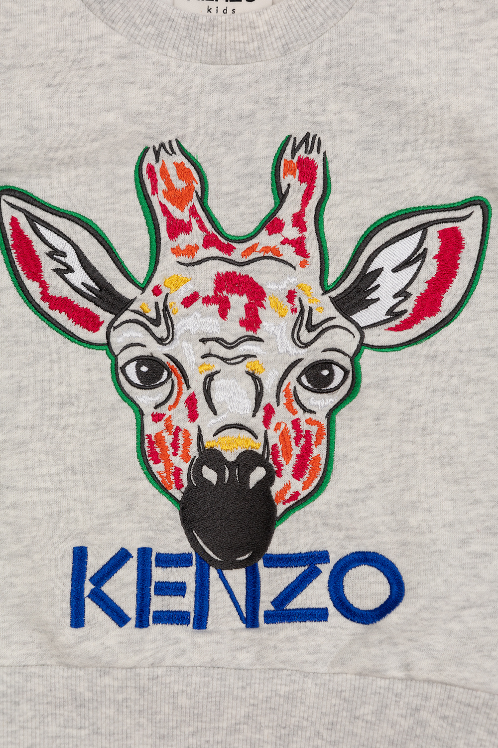 Kenzo Kids single-breasted lightweight jacket Braun
