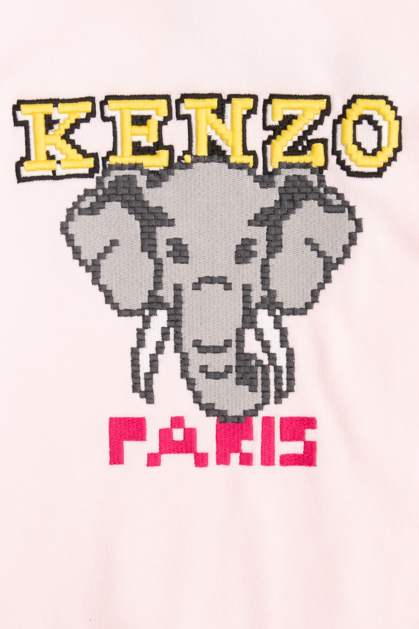 Kenzo Kids Stone Island Junior TEEN logo-patch sleeve sweatshirt White