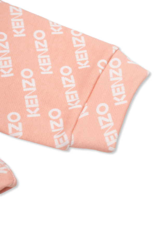 Kenzo Kids Ripndip logo-print cotton T-shirt