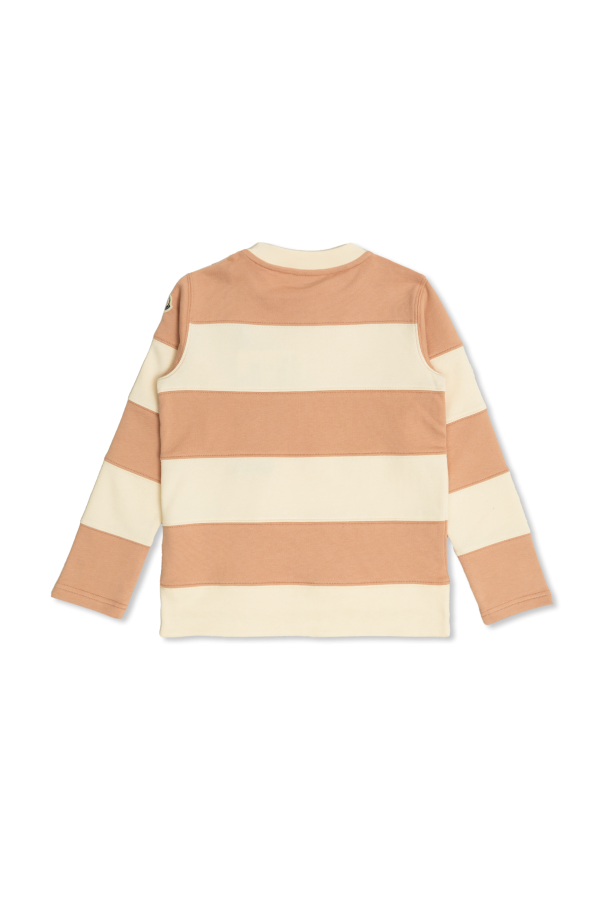 Moncler Enfant Sweatshirt with striped pattern