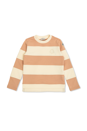 Sweatshirt with striped pattern