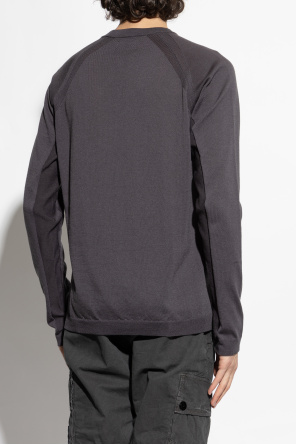 Stone Island Sweter z logo