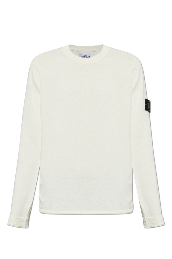 Stone Island Sweter z logo
