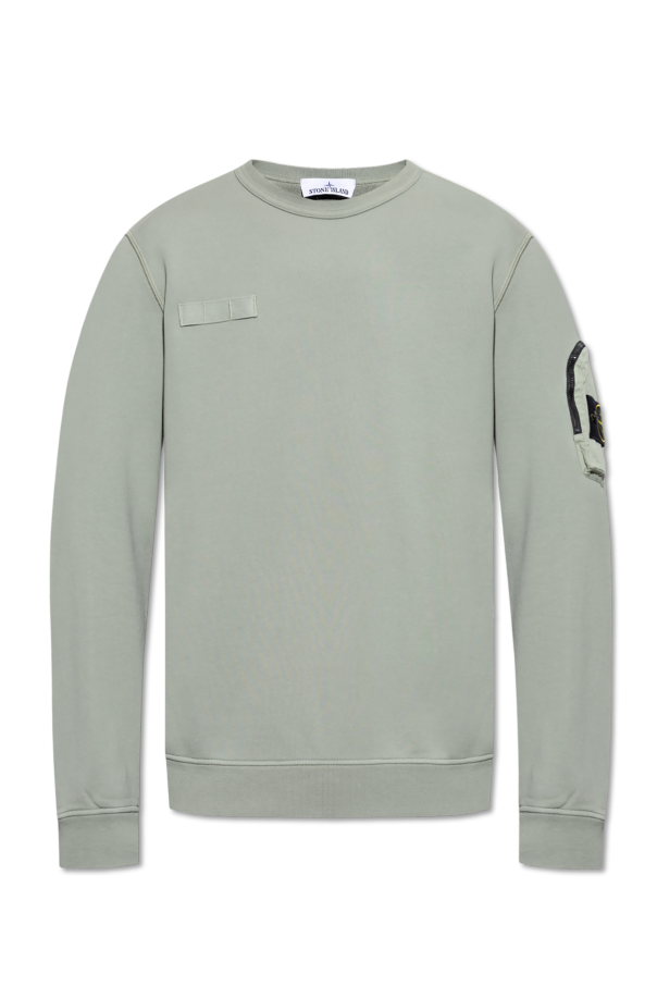 Sweatshirt with logo, zdjęcie 1 Sweatshirt with logo od Stone Island