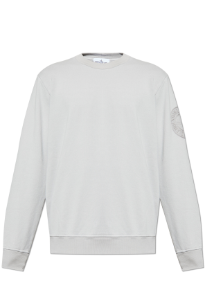 Sweatshirt with embroidered logo on the sleeve