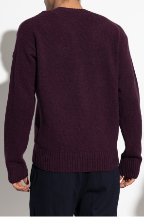 Moncler Jersey de lana con cuello redondo