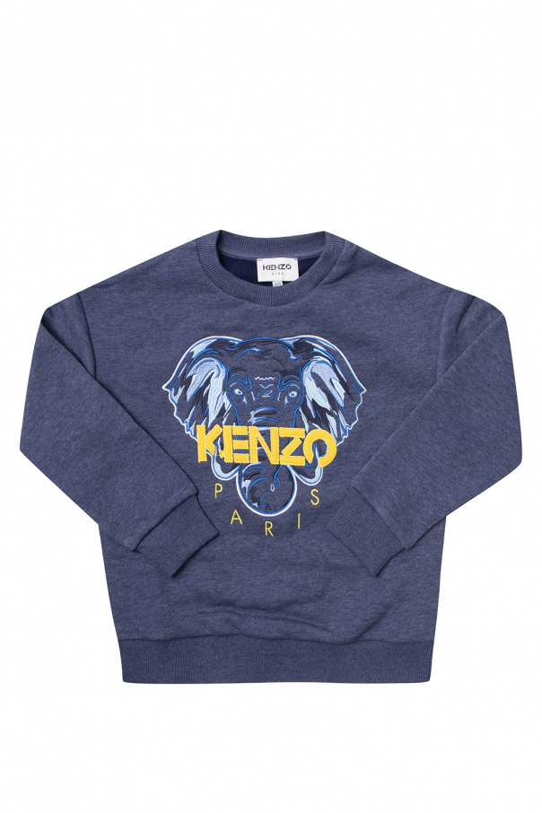 Kenzo Kids Tiger head Cou sweatshirt