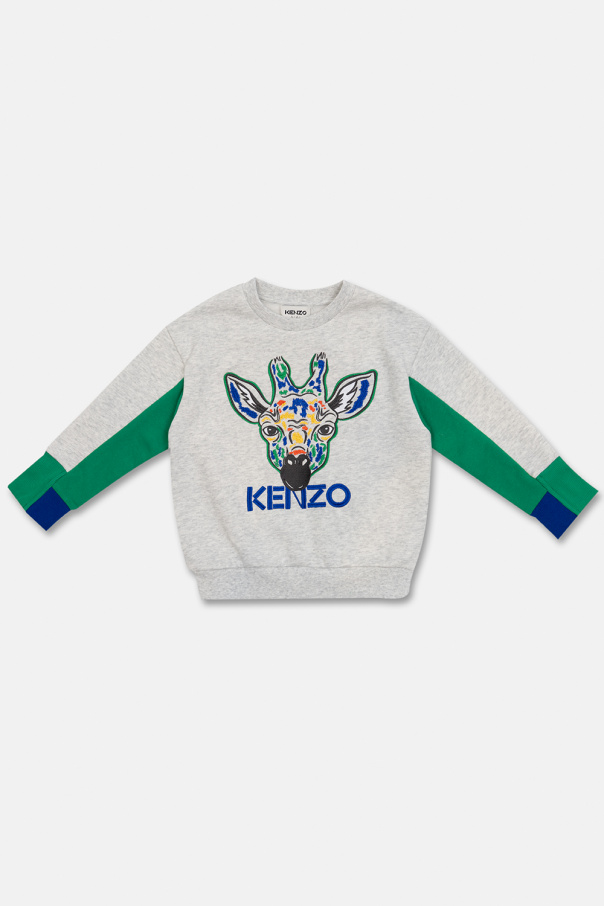 Kenzo Kids zipper at the neck for a more comfortable fit jacket