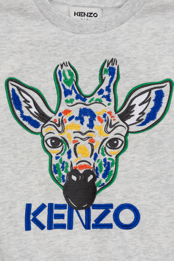 Kenzo Kids Shirt Sweatshirt with logo