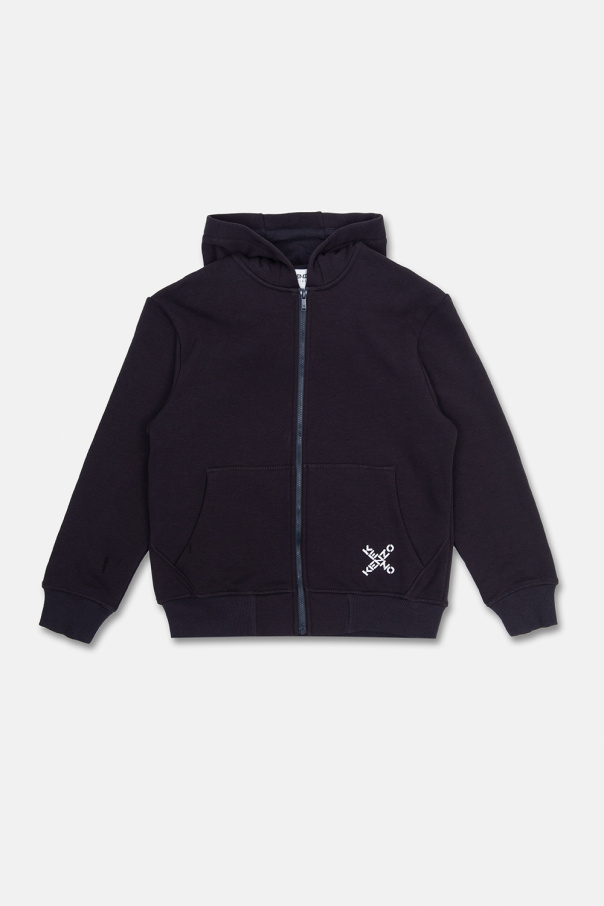 Kenzo Kids Zip-up Juvenil sweatshirt