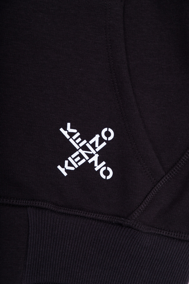 Kenzo Kids Zip-up Juvenil sweatshirt