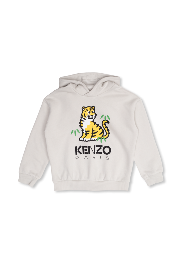 Kenzo Kids adidas logo-printed track jacket
