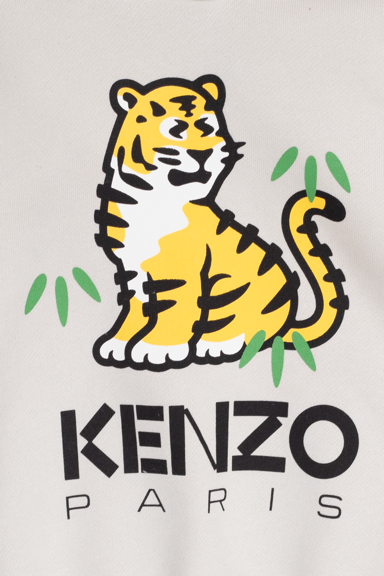 Kenzo Kids Hoodie with tiger motif