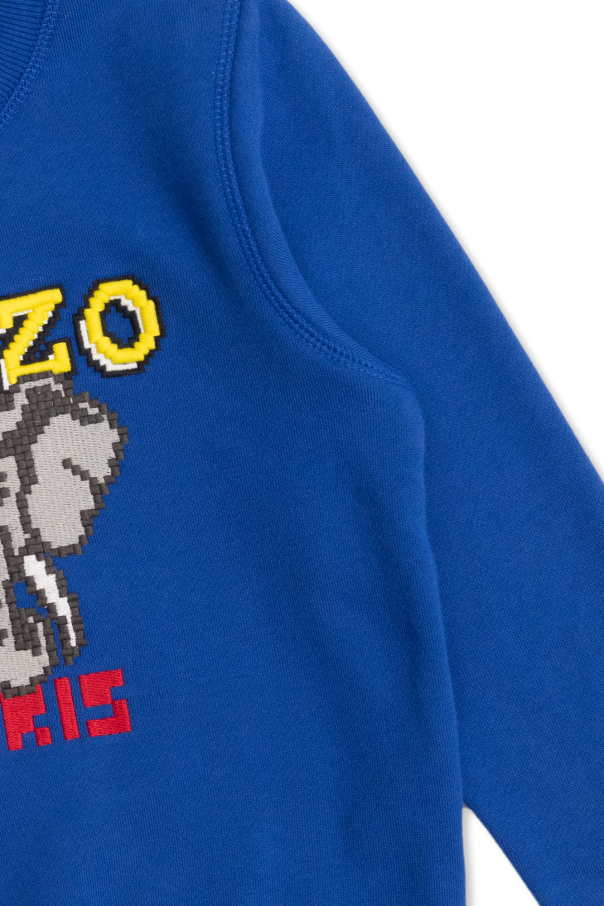 Kenzo Kids Dolce & Gabbana Majolica-print hoodie