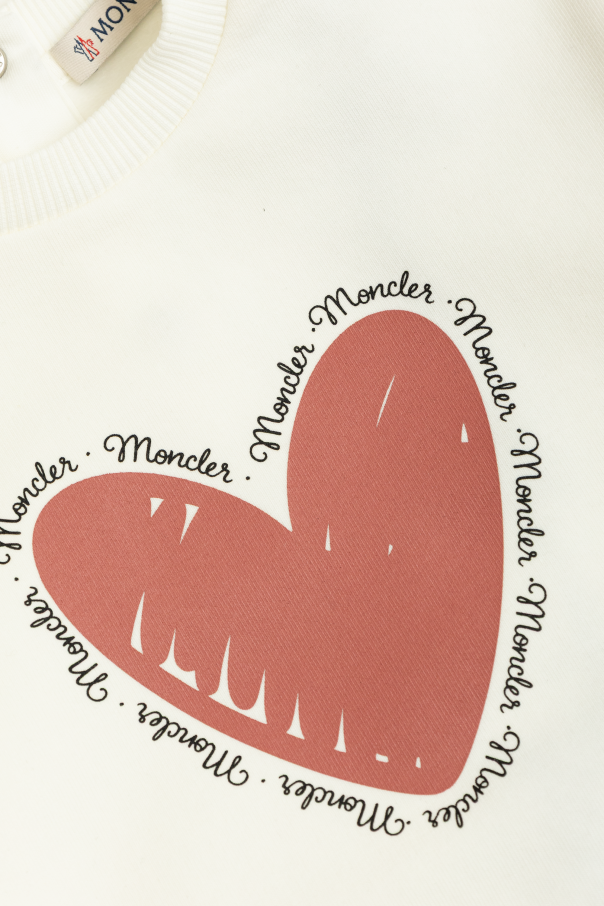 Moncler Enfant Sudadera con estampado