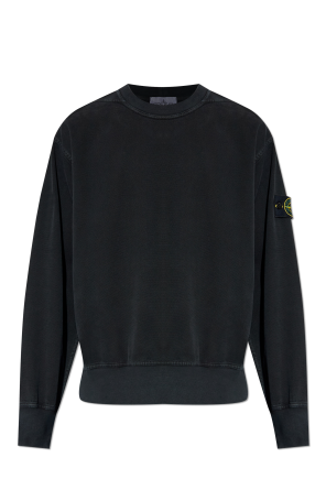 Sweatshirt with a washed effect