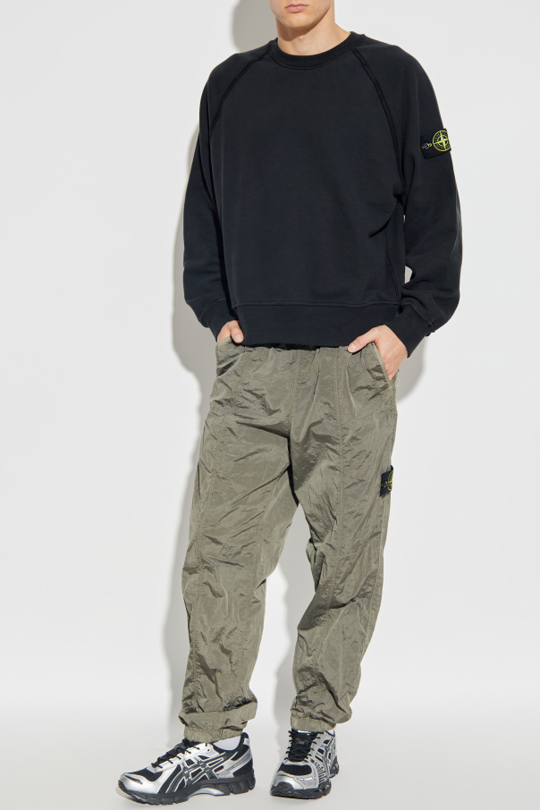 Stone Island Sweatshirt mit Logo