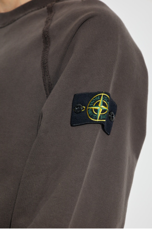Stone Island Sweatshirt mit Logo