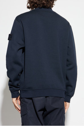 Stone Island Sweatshirt with a stand-up collar