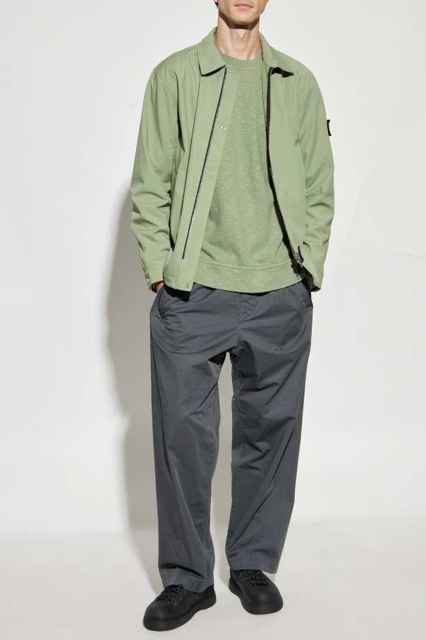 Stone Island Sweatshirt with logo patch