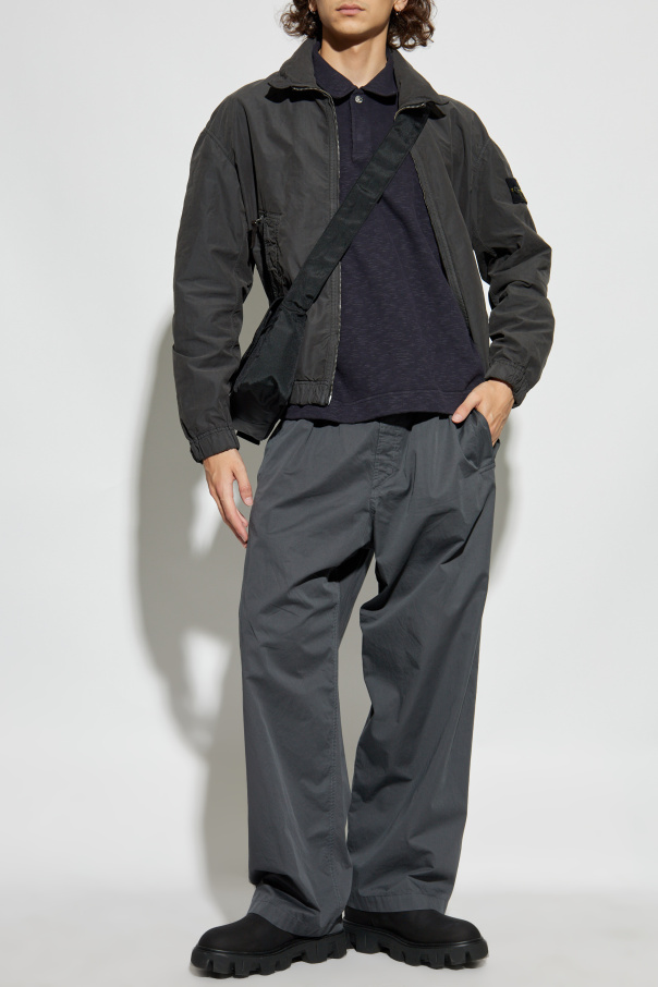 Stone Island Sweatshirt with stand-up collar