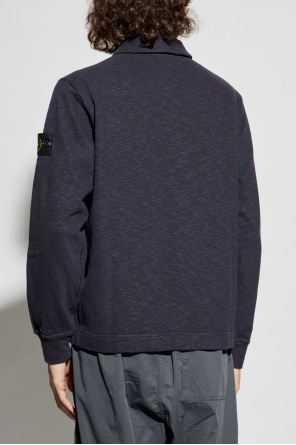 Stone Island Sweatshirt with stand-up collar