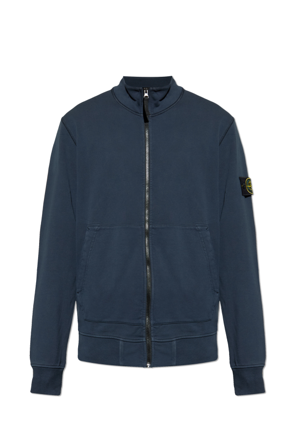 Sweatshirt with a stand-up collar od Stone Island