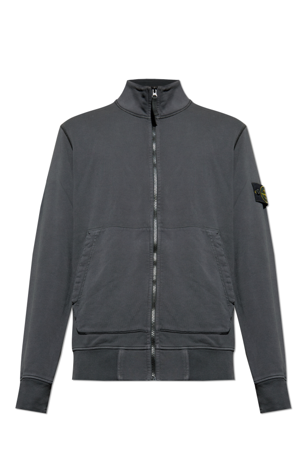 Sweatshirt with a stand-up collar od Stone Island