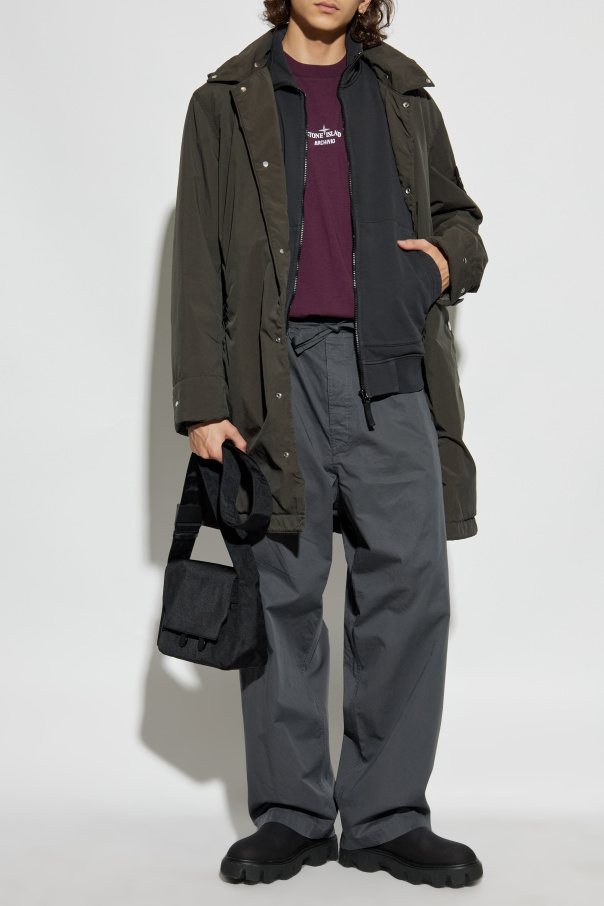 Stone Island Sweatshirt with a stand-up collar