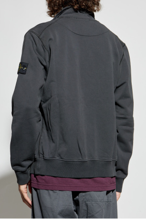 Stone Island Sweatshirt with a stand-up collar