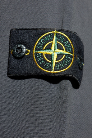 Stone Island Sweatshirt with a stand-up collar