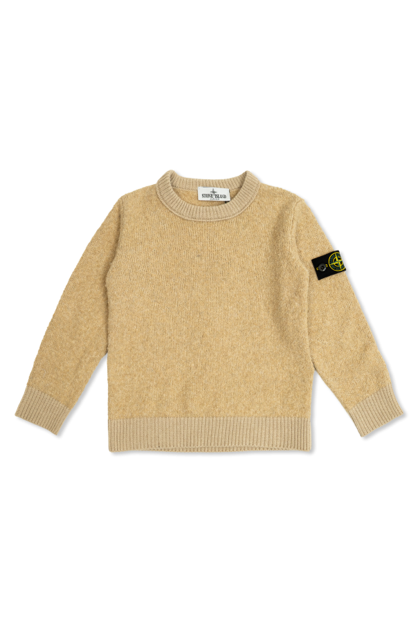 Sweater with logo od Stone Island Junior