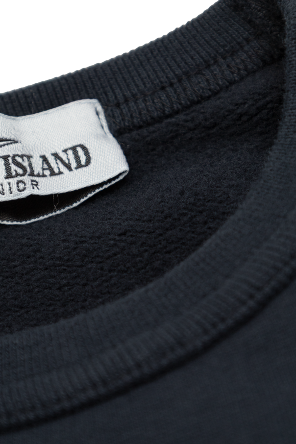 Stone Island Junior Sudadera con logo