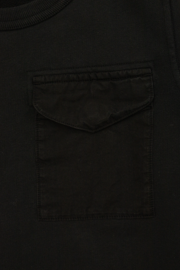 Stone Island Junior Sweatshirt mit Tasche