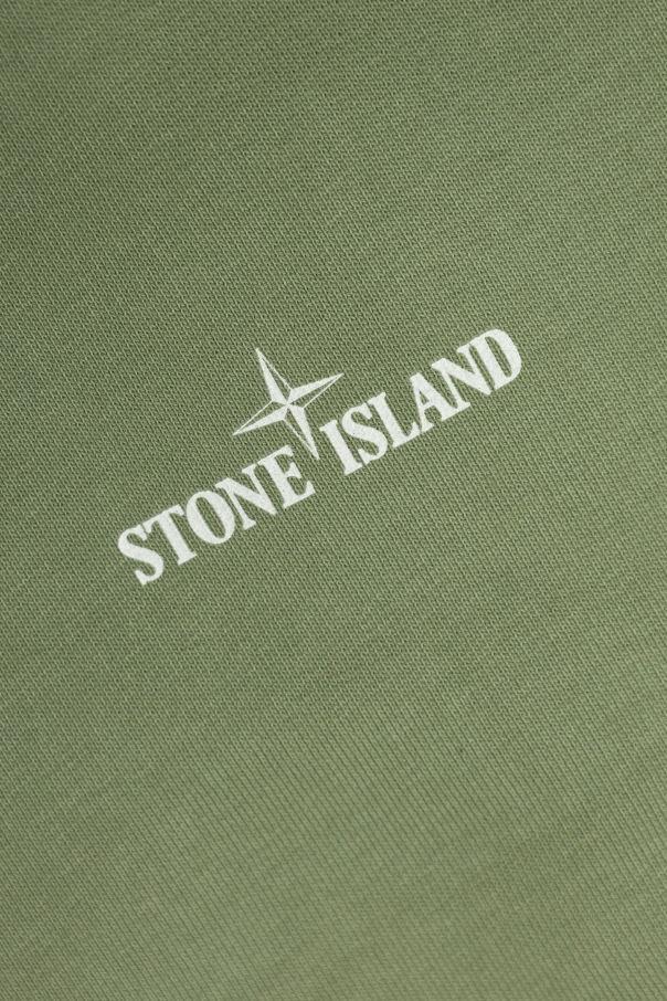 Stone Island Junior Sweatshirt mit Logo