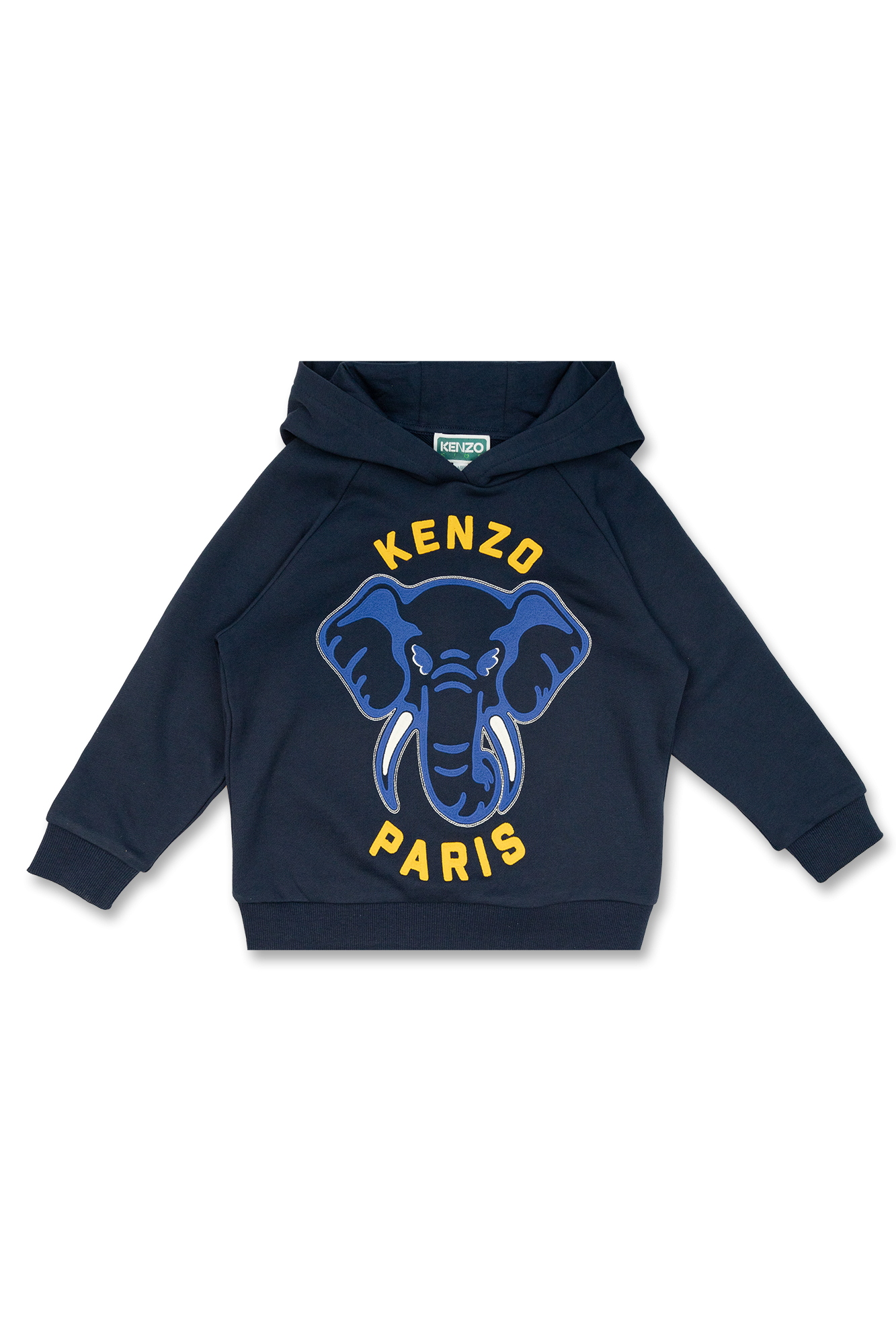 Kenzo Kids Patched hoodie