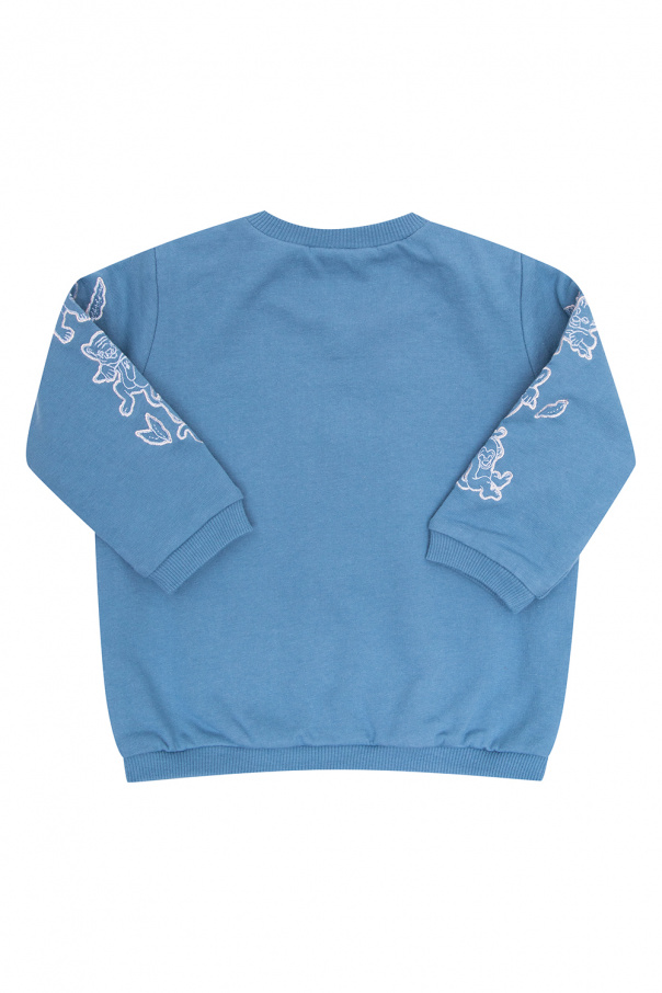 Kenzo Kids appliqué cotton T-shirt