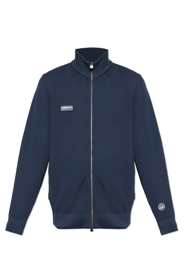 Sweatshirt with logo patch od ADIDAS Originals