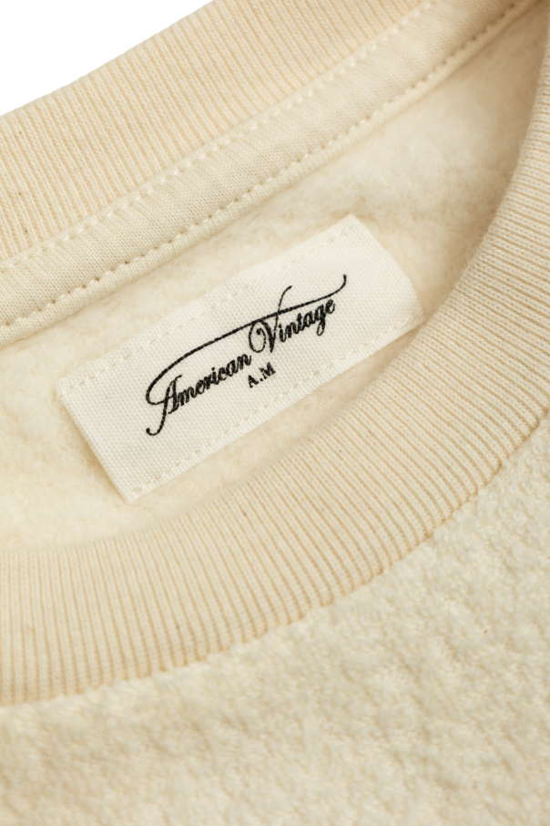 American Vintage Kids Sweatshirt with embroidered logo