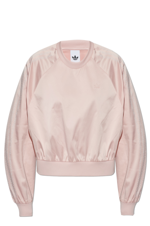 Loose-fit satin blouse