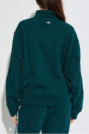 ADIDAS Originals Cotton sweatshirt with stand-up collar