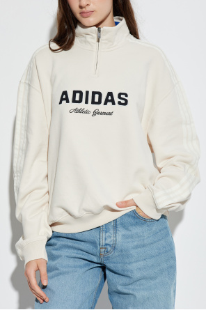 ADIDAS Originals Cotton sweatshirt with stand-up collar