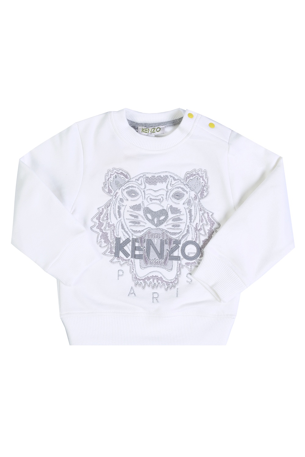 kenzo silver tiger sweatshirt