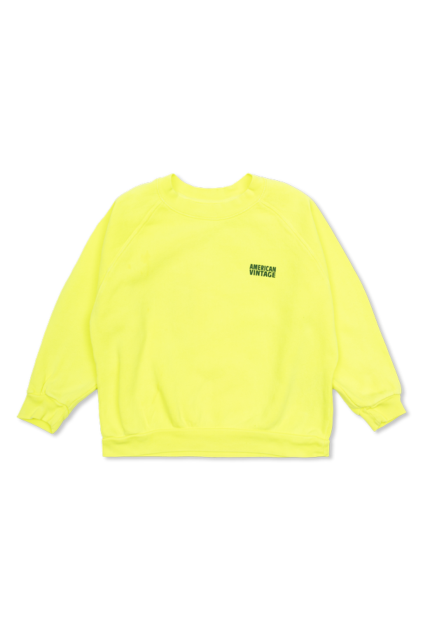 Sweatshirt with printed logo od American Vintage Kids