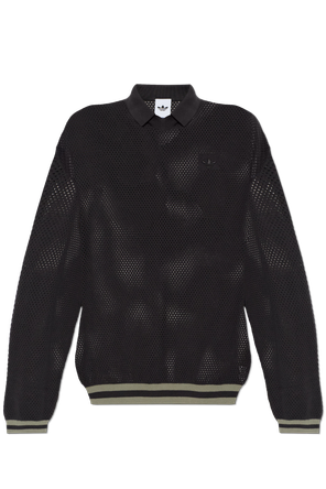 Long-sleeve polo shirt