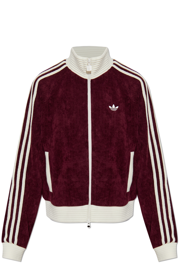 Corduroy sweatshirt with logo od ADIDAS Originals