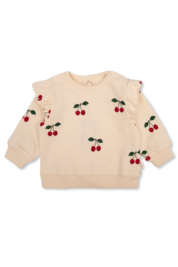 Sweatshirt with cherry motif od Konges Sløjd
